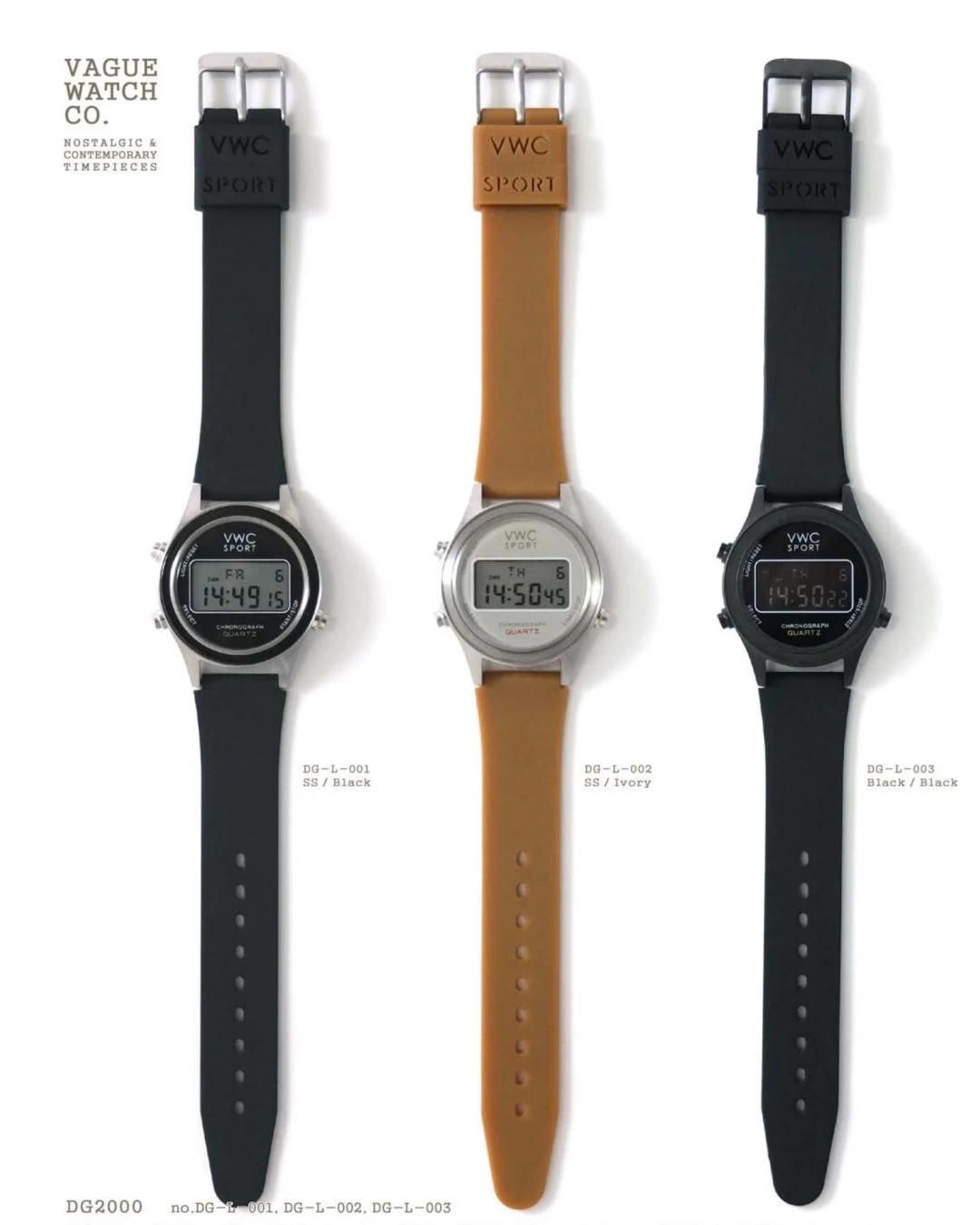 VAGUE WATCH CO. 品牌產品展示
