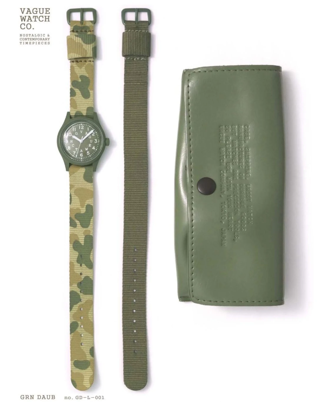 VAGUE WATCH CO. 多品牌產品線