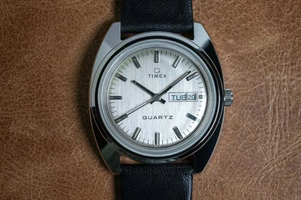 Timex錶冠細節