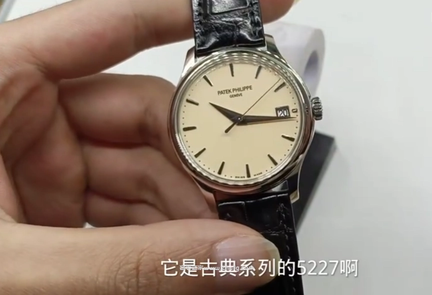 3K廠百達翡麗5227錶盤工藝近距離特寫