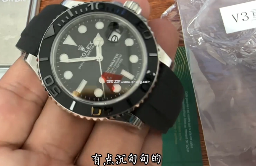 V3 白金遊艇上手佩戴效果