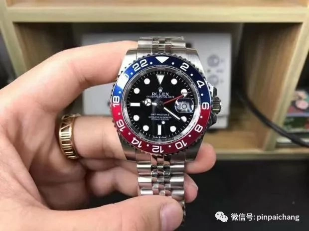 勞力士格林尼治II錶帶細節