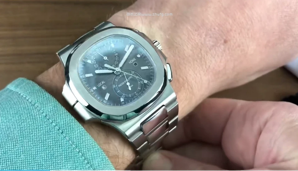 Nautilus 5990 上手佩戴效果