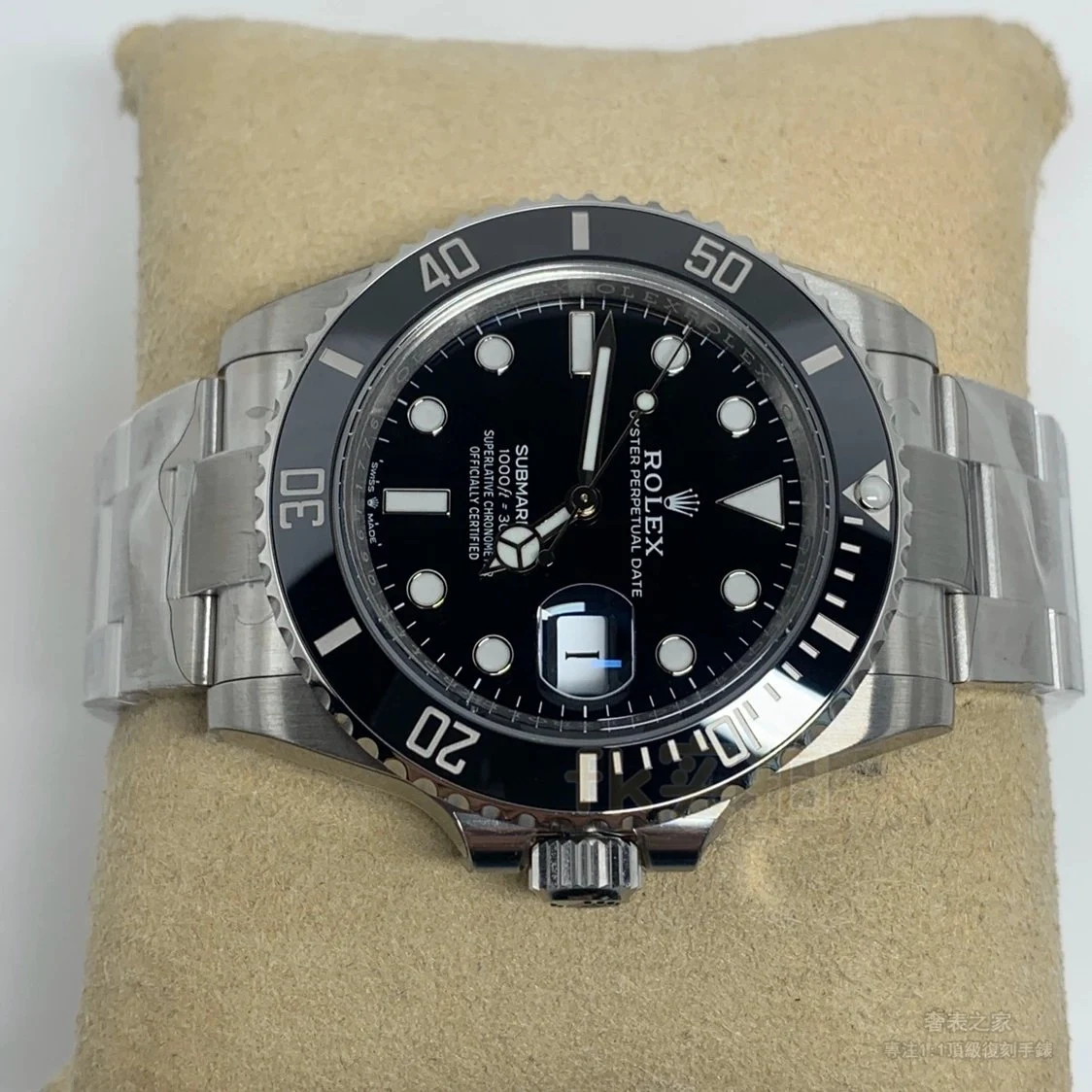 VS Factory Submariner 126610LN Side View Ceramic Bezel