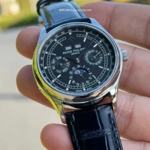百達翡麗 古典系列 萬年曆 黑面 自動 40mm 超級複刻