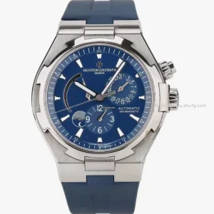 江詩丹頓 Overseas 47450V 藍面 雙時區 TWA 廠 1:1 高仿 42mm
