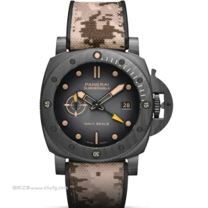 沛納海 潛行系列 PAM01513 Navy SEALs Carbotech 碳纖維 44mm VS廠 1:1復刻