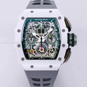 理查德米勒 RM11-03 白陶瓷 勒芒賽車計時 KU廠 V5版 44mm