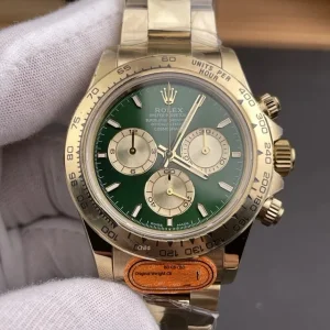 勞力士 迪通拿 m126508-0008 黃金綠面 CBD廠 1:1復刻錶