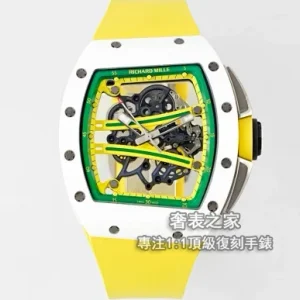 理查德米勒 RM061 ZF 工廠 Quartz TPT® 碳纖維 鏤空 手動上鏈 1:1 復刻
