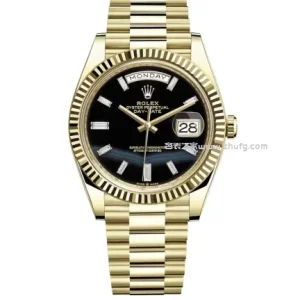 勞力士星期日歷型m228238-0059黑冰糖 定制款 40MM