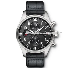IWC萬國 飛行員 IW377701 黑面 瑞士7750機芯 43mm