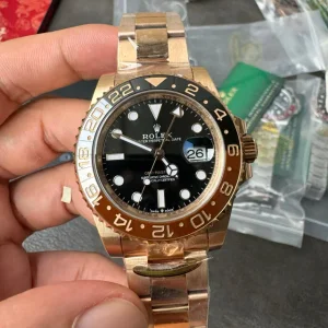 復刻勞力士GMT格林尼治型m126715chnr-0001玫瑰金