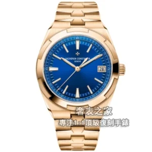 江詩丹頓 Overseas 4500V/210R-B705 藍盤 41mm PPF 廠 高仿復刻腕錶