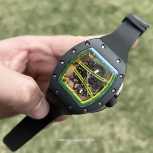 理查德米勒 RM 61-01 綠跑道 陶瓷碳纖維 超級復刻 49mm