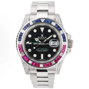 勞力士 GMT-Master II 116759 SAru-78209 真寶石圈 私人定制 40mm