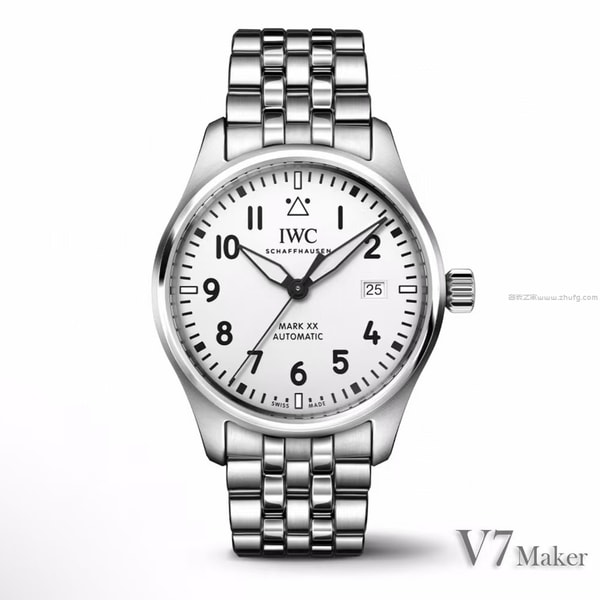 v7廠頂級復刻萬國40MM飛行員系列IW328208白盤腕表 4