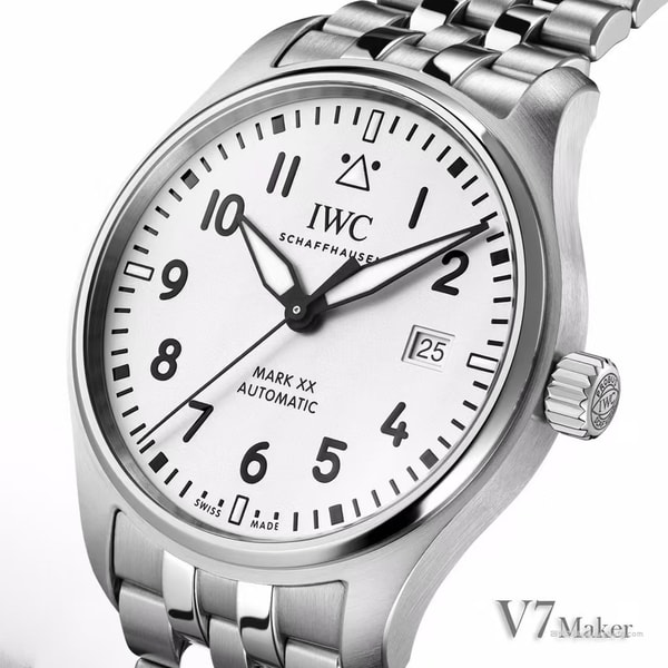 v7廠頂級復刻萬國40MM飛行員系列IW328208白盤腕表 5