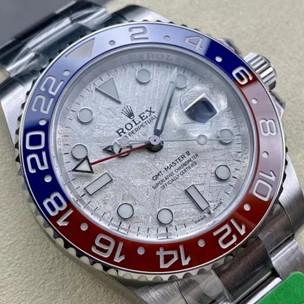 復刻勞力士GMT格林尼治型m126719blro-0002隕石盤可樂圈 5
