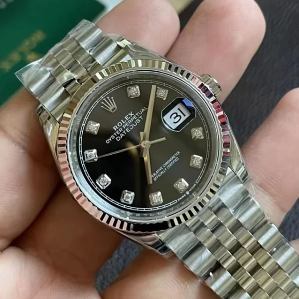 頂級復刻勞力士日志型36MM狗牙圈手錶m126234-0027 1